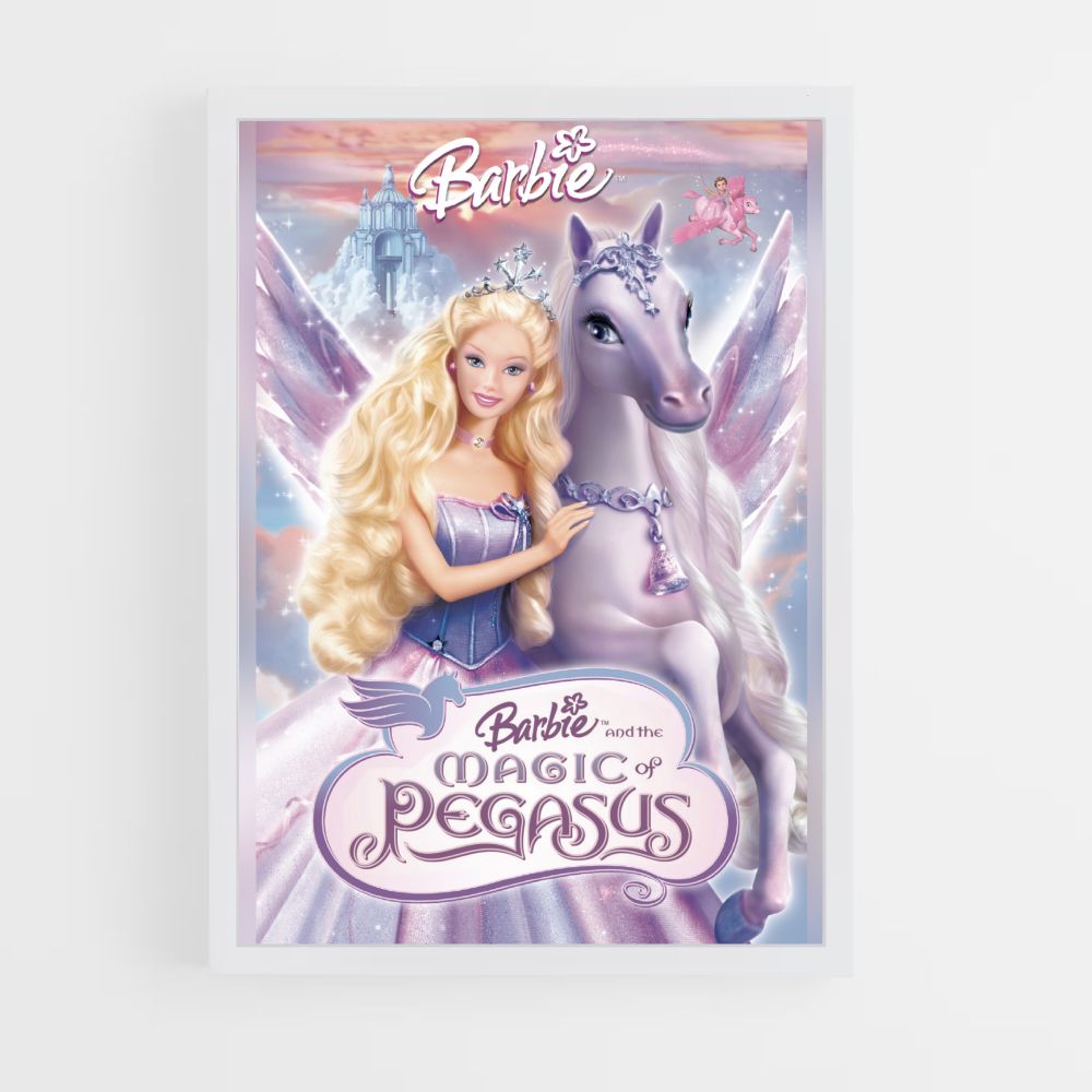 Pôster Barbie Mágica Pégaso