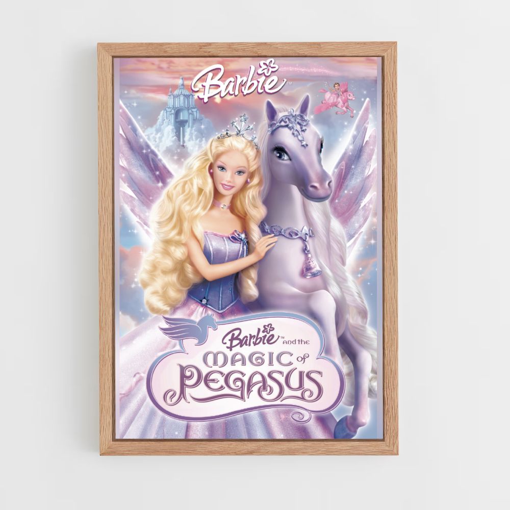 Pôster Barbie Mágica Pégaso