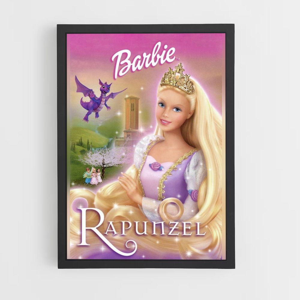 Pôster Barbie Rapunzel