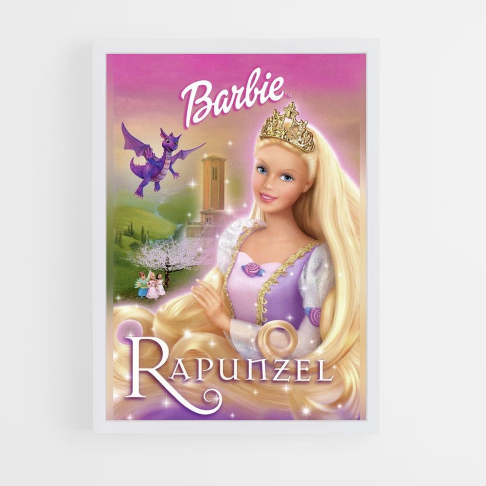 Pôster Barbie Rapunzel