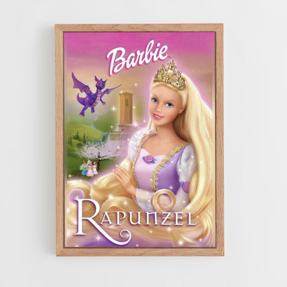 Pôster Barbie Rapunzel