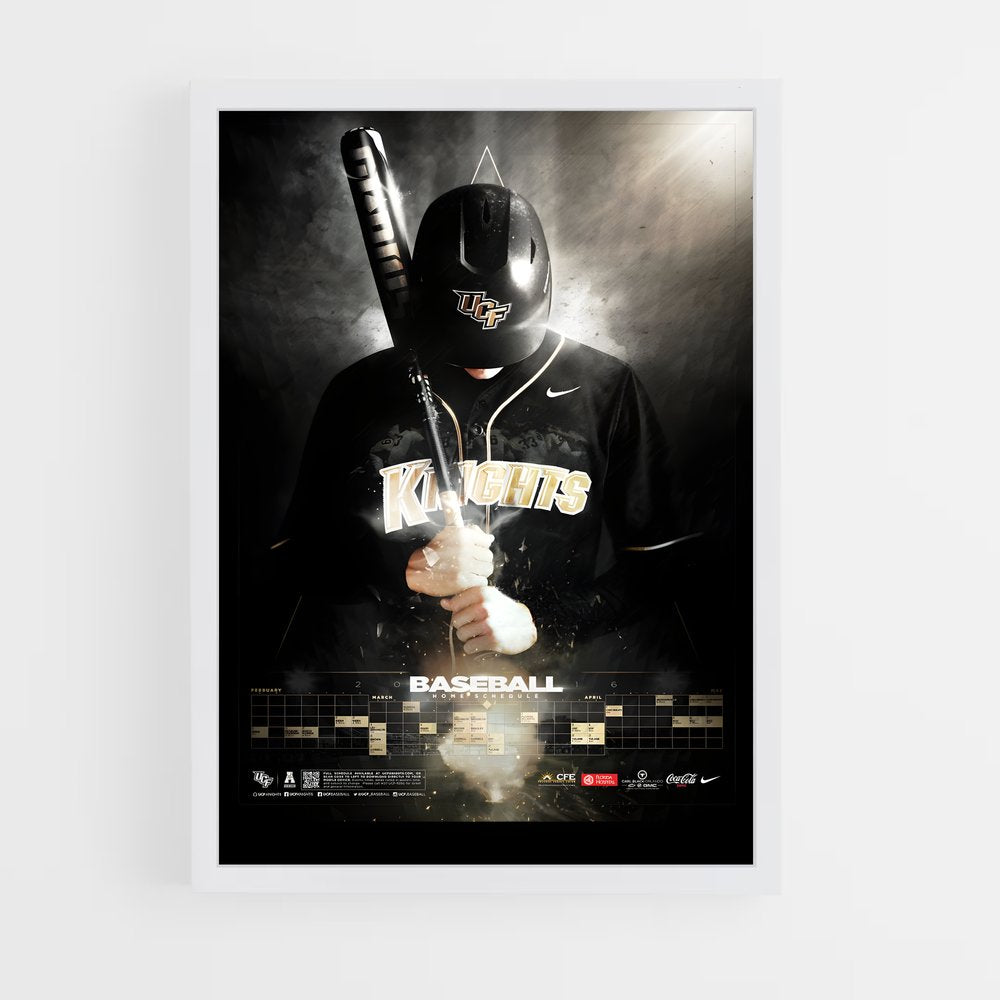 baseball-29 cadre Blanc