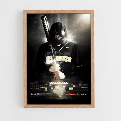 baseball-29 cadre Bois clair
