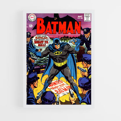 batman-10 cadre Blanc