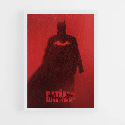 Pôster Batman Vermelho