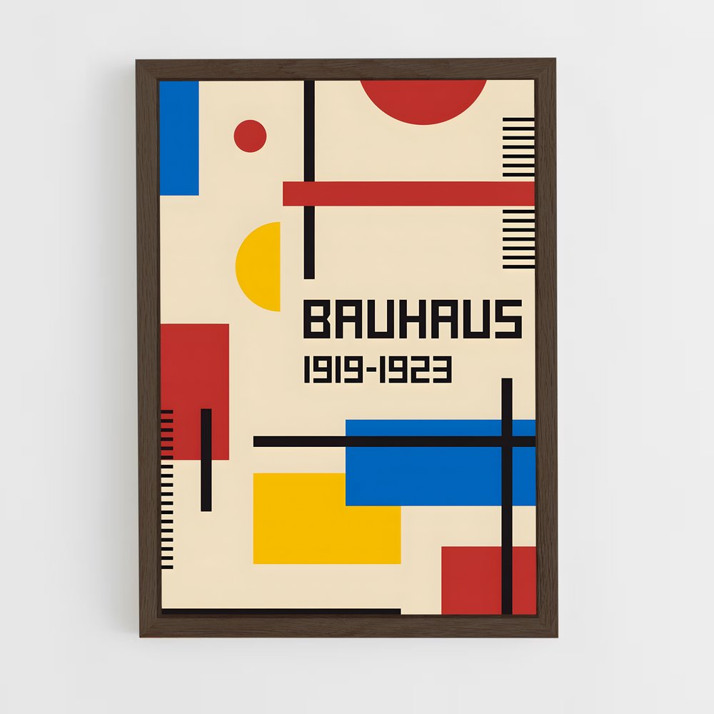 bauhaus-6 cadre Bois foncé