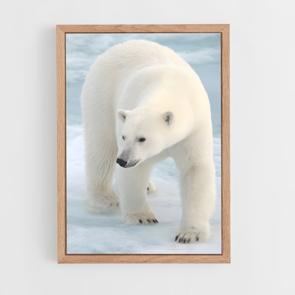 bear-4 cadre Bois clair