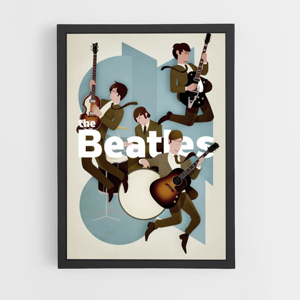 Pôster The Beatles Design