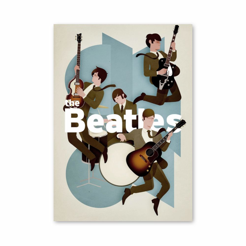 Pôster The Beatles Design