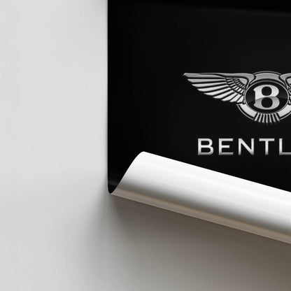 Pôster do logotipo da Bentley