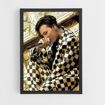 Pôster G-Dragon Checkerboard