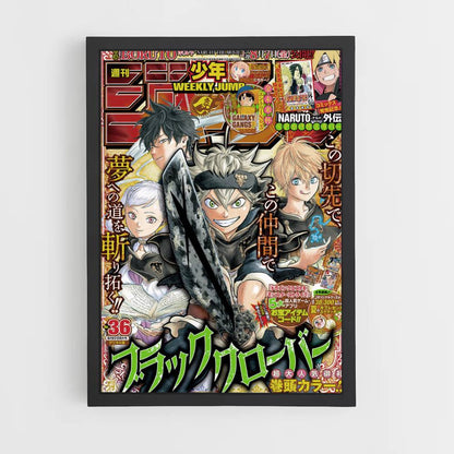 Pôster Black Clover Weekly Jump