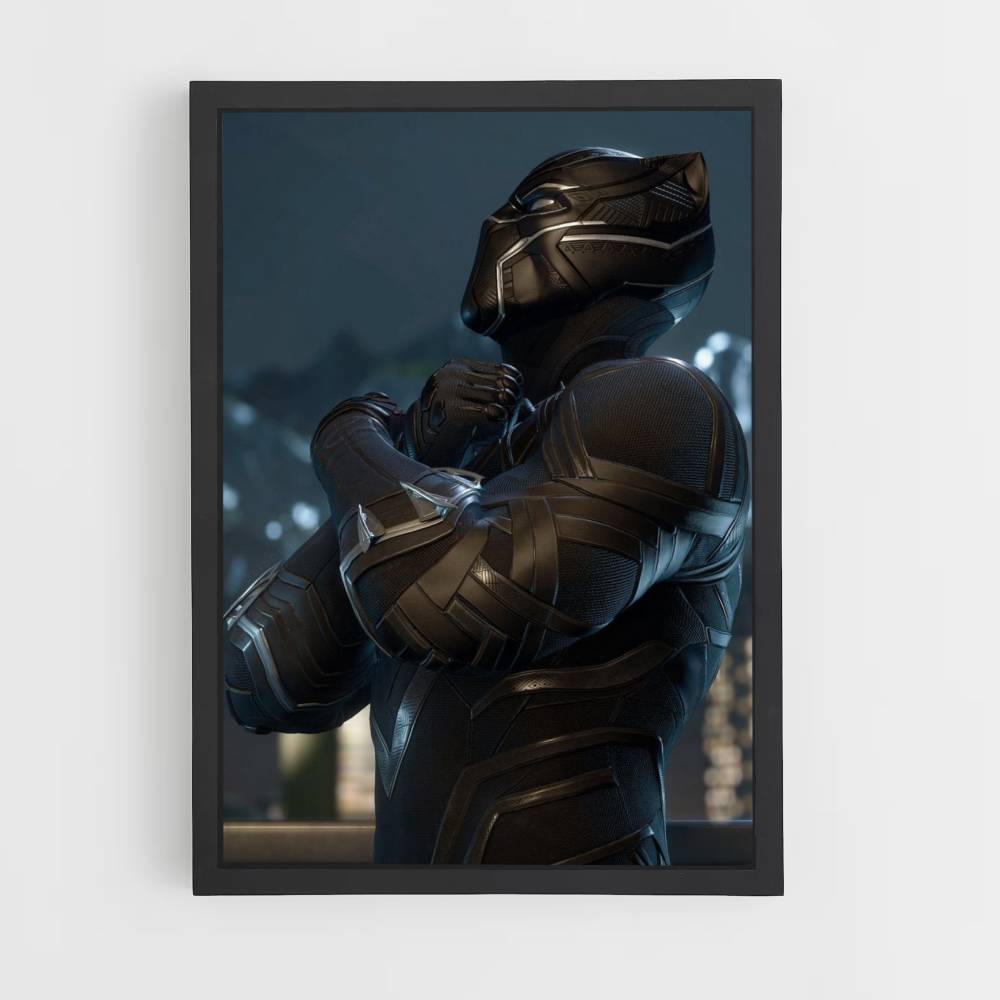 Pôster T'Challa Wakanda