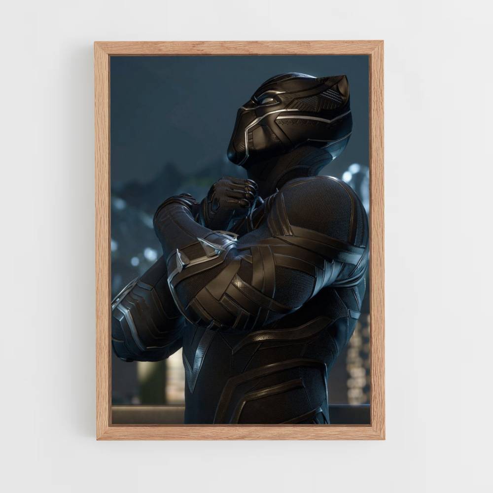 Pôster T'Challa Wakanda