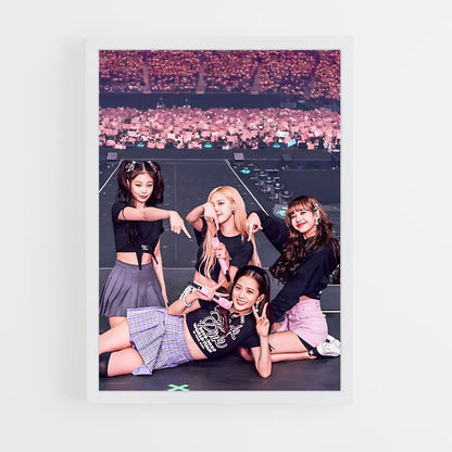 blackpink-8 cadre Blanc