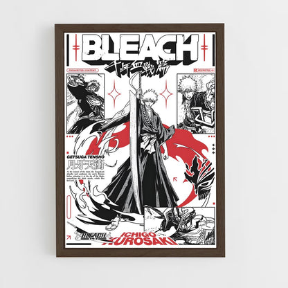 bleach-6 cadre Bois foncé