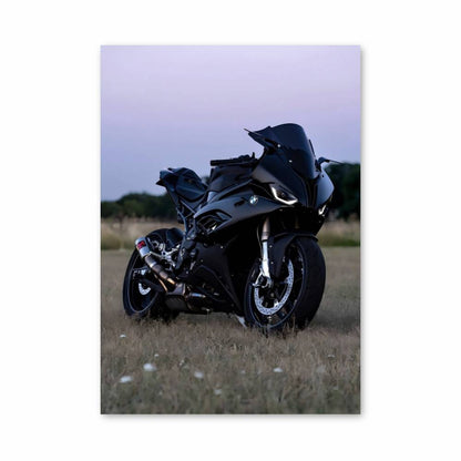 Poster BMW S1000R Noire