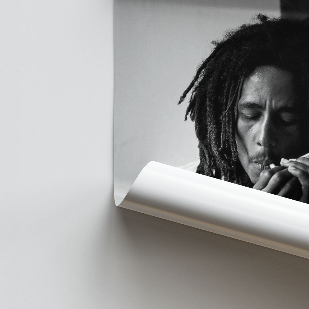 Pôster Bob Marley Fuma