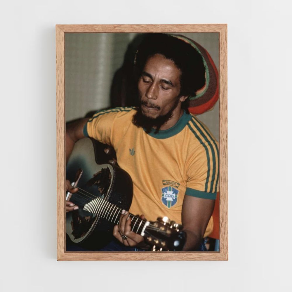 Pôster Guitarra Bob Marley