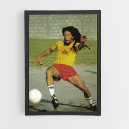 Pôster Bob Marley Futebol