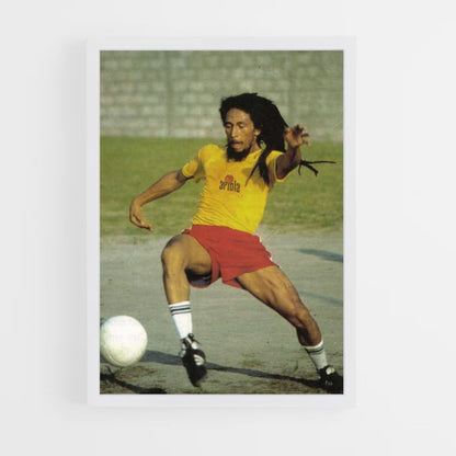 Pôster Bob Marley Futebol