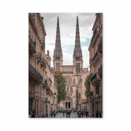 Póster Catedral de Bordéus