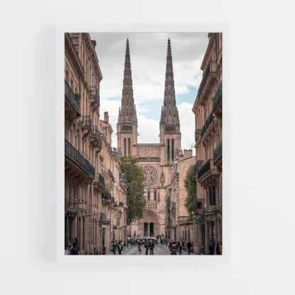 Póster Catedral de Bordéus