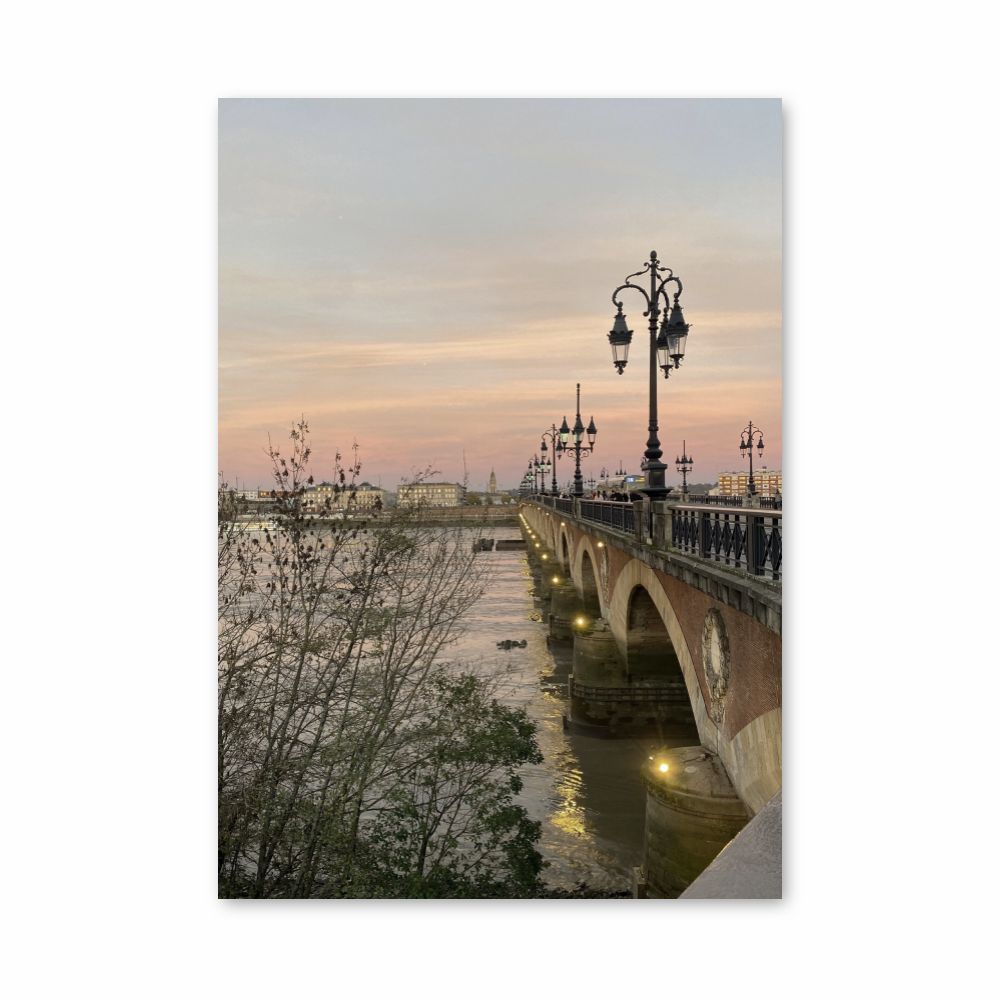 Póster Ponte de Bordeaux