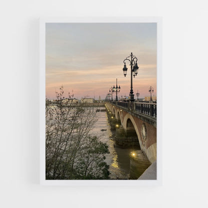 Póster Ponte de Bordeaux