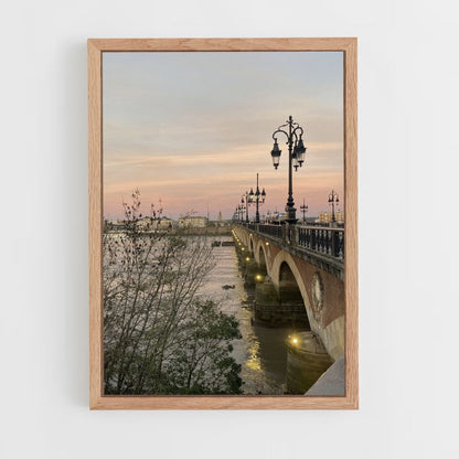 Póster Ponte de Bordeaux