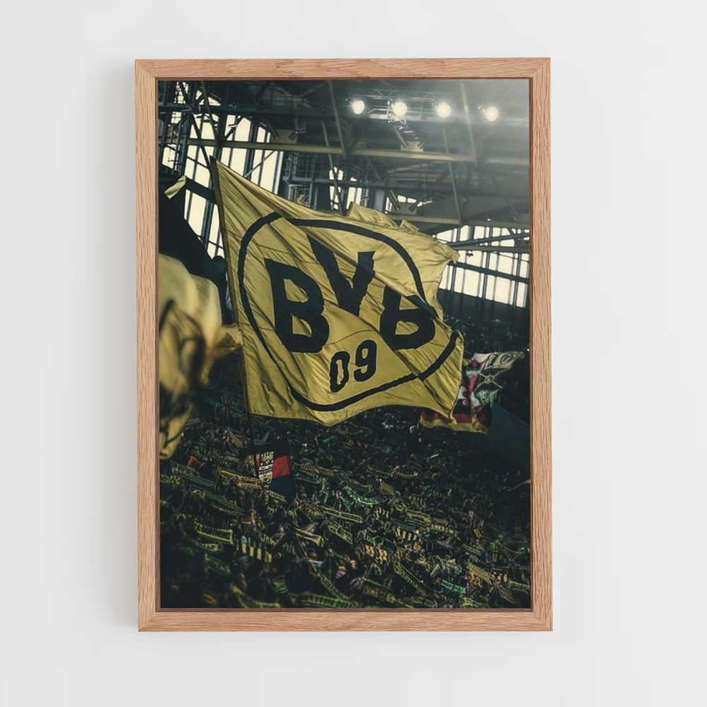 Pôster da bandeira do Borussia Dortmund