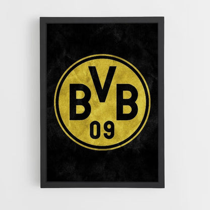 Pôster do logotipo do Borussia Dortmund