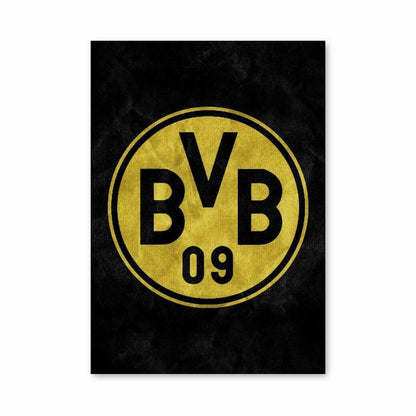 Pôster do logotipo do Borussia Dortmund