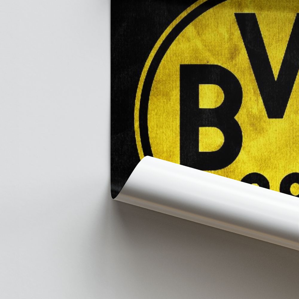 Pôster do logotipo do Borussia Dortmund