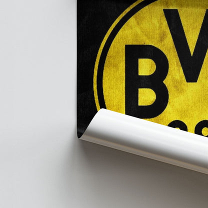 Pôster do logotipo do Borussia Dortmund