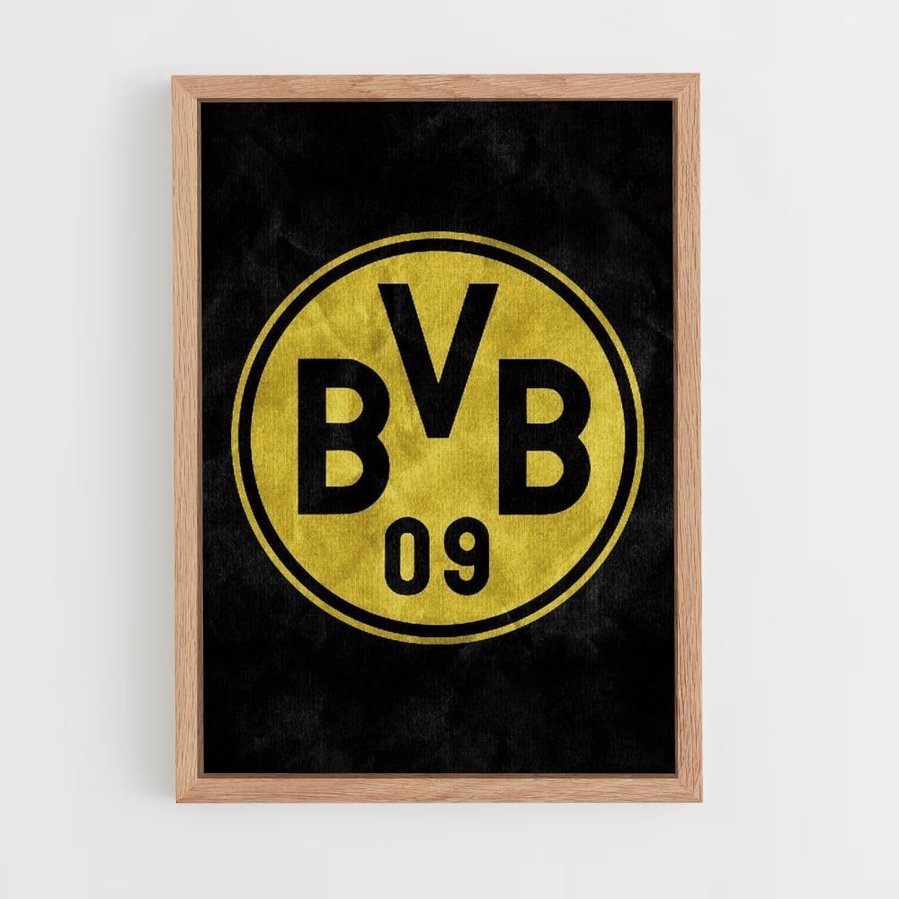 Pôster do logotipo do Borussia Dortmund