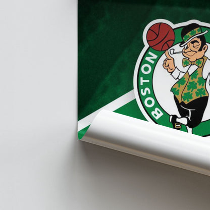 Póster Boston Celtics Verde