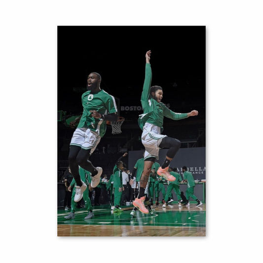 Pôster Salto do Boston Celtics