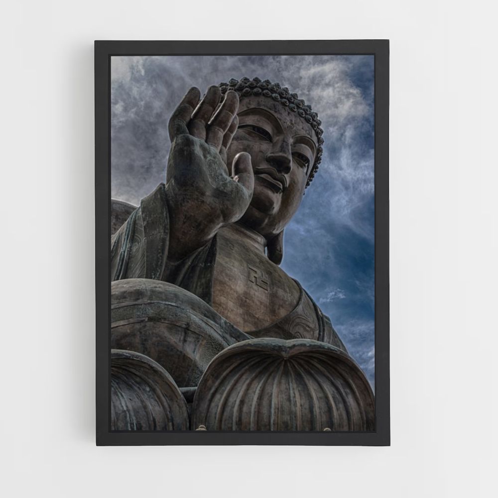 Póster Estátua de Buda