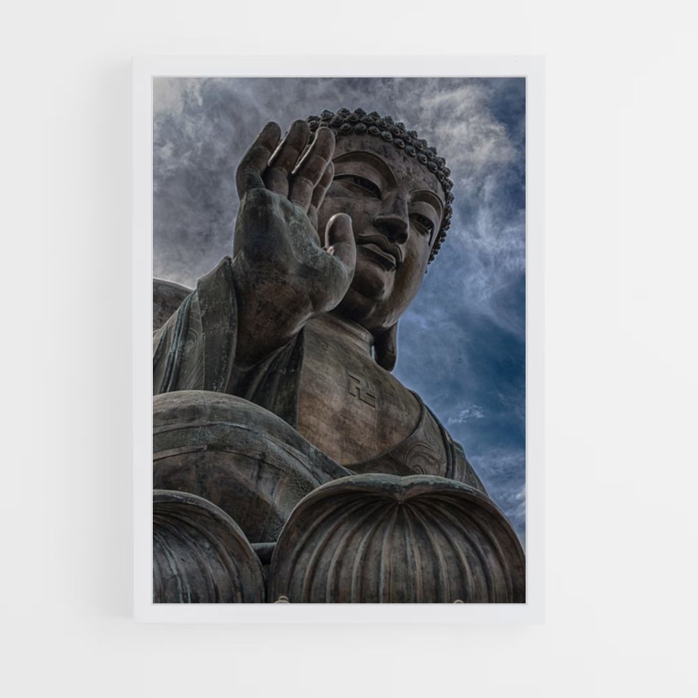 Póster Estátua de Buda