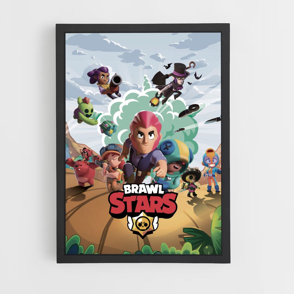 Pôster Brawl Star Jogadores