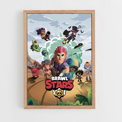 Pôster Brawl Star Jogadores