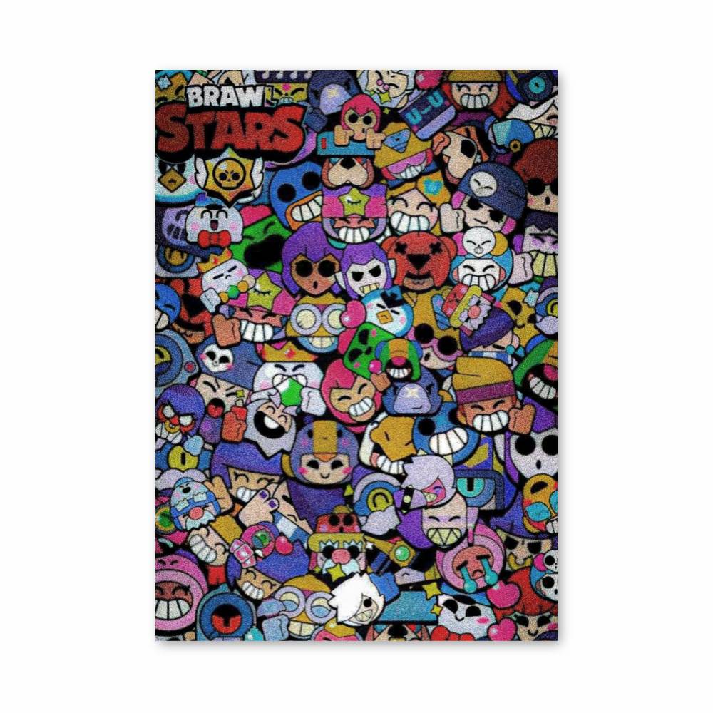 Poster Collage Brawl Stars