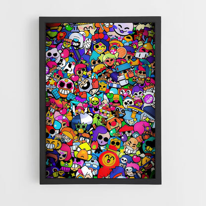 brawl-stars-6 cadre Noir