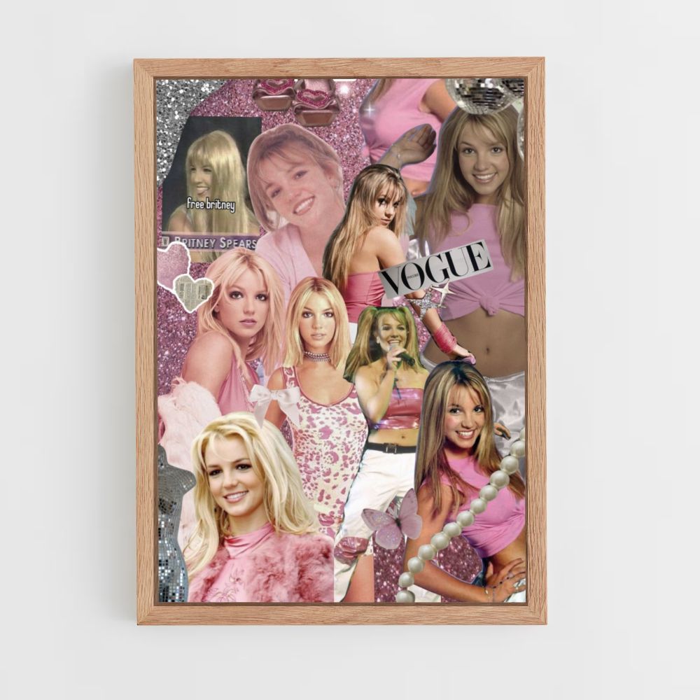 Poster Britney Spears Voga