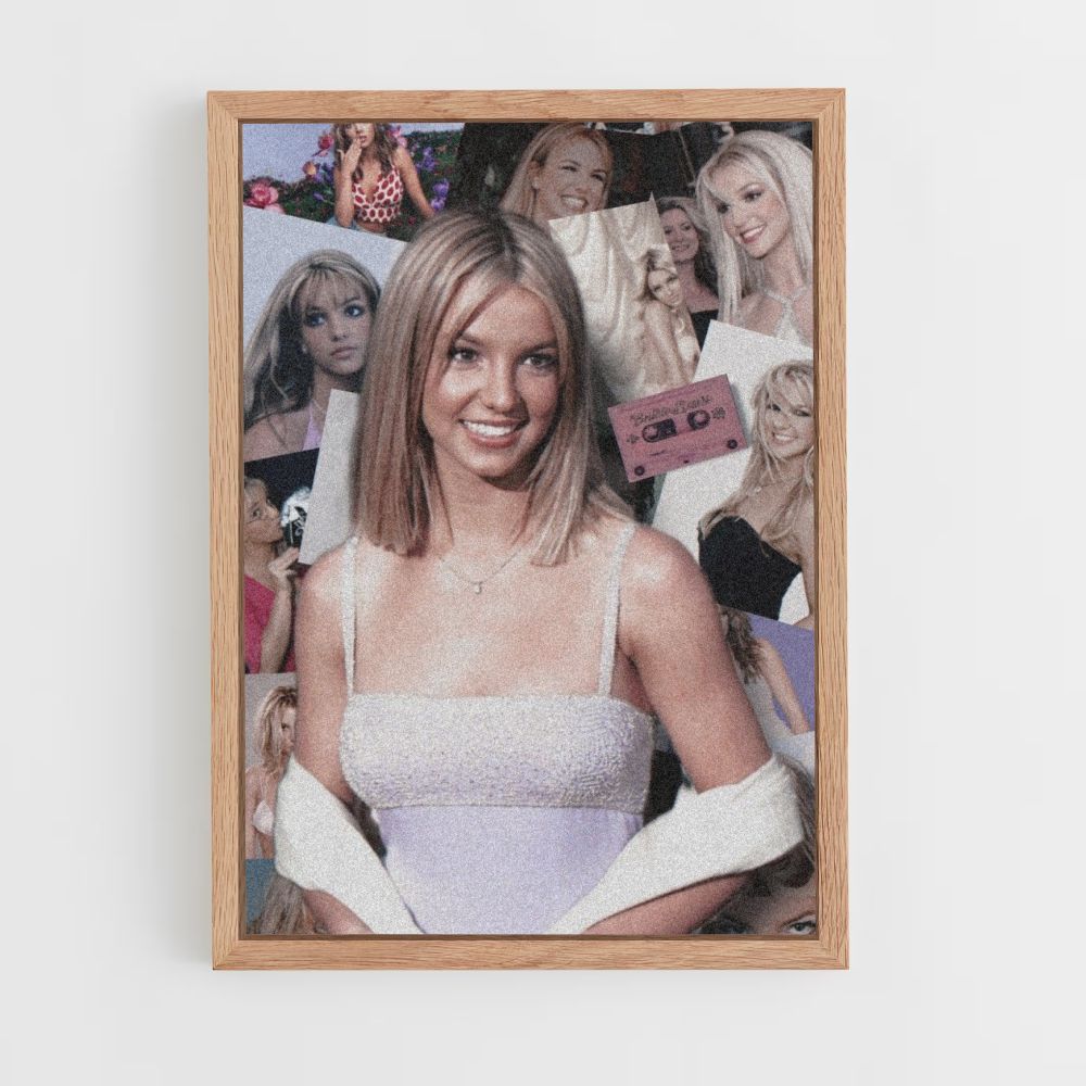 Pôster Britney Spears Vintage