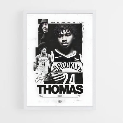 brooklyn-nets-4 cadre Blanc