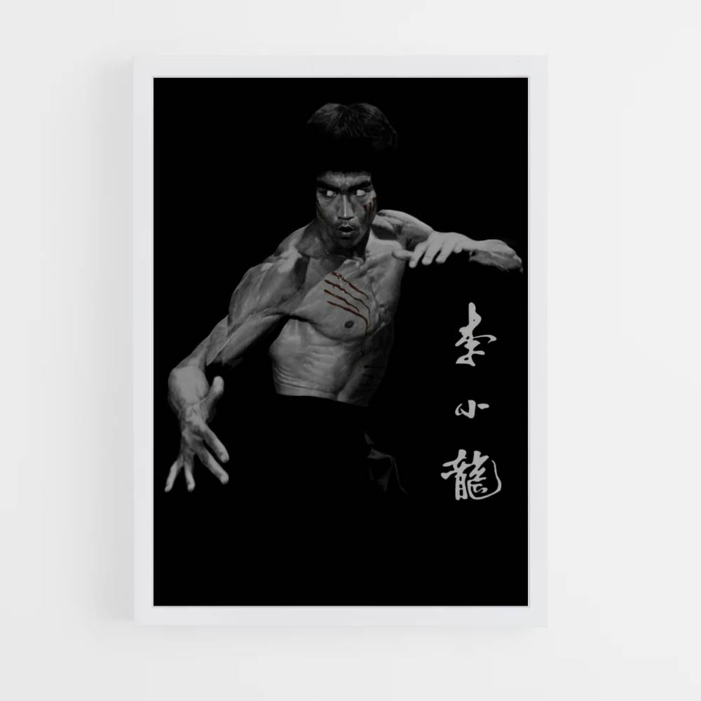 Pôster Garra de Bruce Lee