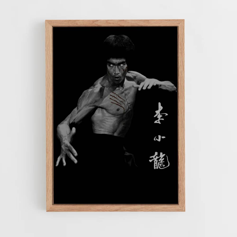 Pôster Garra de Bruce Lee