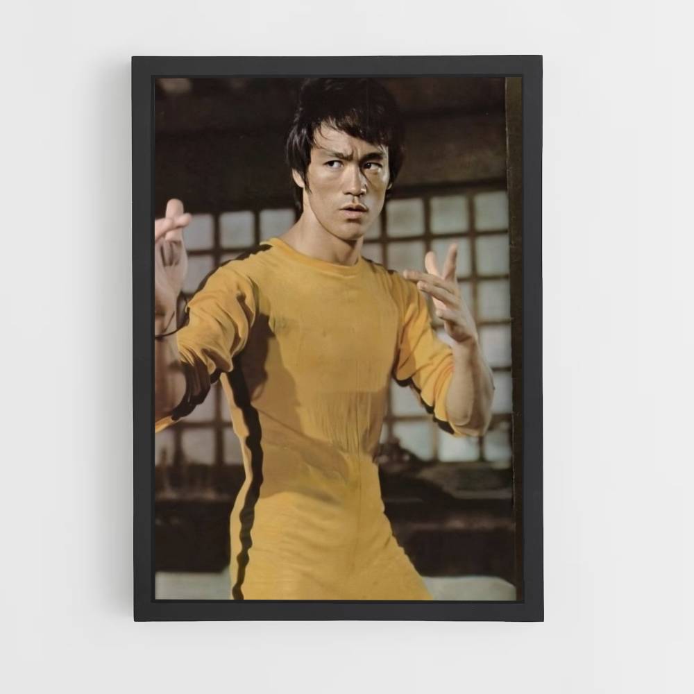 Pôster Bruce Lee Vintage